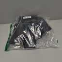 Kuoser Dog Winter Coat Waterproof Dog Snow Jacket, Warm Fleece Lined Pet Turtleneck Snowsuit Puppy Cold Weather Coats with Harness Hole, Adjustable Winter Vest for Medium Large Dogs, Grey, L (Large (Chest: 52 - 62CM / 20.47" - 24.4"))