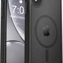 MOCCA Strong Magnetic for iPhone XR Phone Case, [Compatible with Magsafe][Mil-Grade Drop Protection] Slim Thin Translucent Matte Protective Cover Case for iPhone XR Case 6.1'', Black