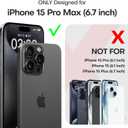 3 x TAURI 5 in 1 for iPhone 15 Pro max Case, with 2X HD Screen Protectors + 2X Camera Lens Protectors, [Military Grade Drop Protection] Shockproof Case for iPhone 15 Pro max 6.7 Inch Blue