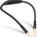 Vekkia Lightweight Neck Reading Light - 3 Colors, 9 Brightness Levels. Rechargeable & Hand - Free. for Reading in Bed, Knitting, Crocheting, Sewing & Crafts, with Long - Lasting and Portable Design (Black)