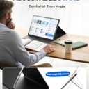 INFILAND Case for Galaxy Tab S11 Ultra 2025 14.6 Inch, Multi-Angle Stand Cover Compatible with Samsung Tab S11 Ultra 5G SM-X936B/ SM-X930 [Auto Wake/Sleep] (Navy)