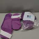 SuzziPad Foot Ice Pack Cold Socks & Gloves for Chemotherapy, Comfort Items for Chemo, Soothing for Feet, Cooling Therapy for Hand, L, Purple