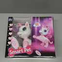 Power Your Fun Robo Pets Unicorn Toy for Girls and Boys - Remote Control Robot Toys with Interactive Hand Motion Gestures, STEM Programmable Treats, Walking, Dancing Robot Unicorn Kids Toy (Pink)