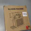 Fiii Slushie Machine 92 oz, Slushy Machine for Home, 6 Preset Programs, Quiet Operation, LED Display, Auto-Clean, No Ice Needed, Perfect for Milkshakes, Margarita Smoothie, Frappes and More (Black Silver)