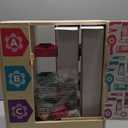 Melissa & Doug Sort, Stock, Select Beauty Kiosk Vending Machine Play Set, Pretend Makeup Wooden Toy for Boys and for Girls 3+ - FSC Certified