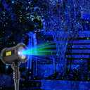 Firefly Garden Lights Laser Star Projector, Outdoor Decorative Lighting with Blue Nebula for Garden Indoor Outdoor