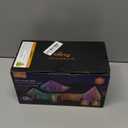 Ollny 50FT 30LED Permanent Outdoor Lights, APP Control RGB Outdoor Lights 100 Scene Modes with Remote, DIY Music Modes Christmas Light for Holiday Xmas Halloween Decorations