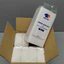 JOLLY CHEF 200 Pack Disposable Paper Napkins, Soft Bathroom Napkins for Guests, 2-Ply White Paper Hand Towels for Halloween, Wedding, Thanksgiving