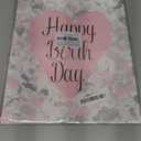 SUNCOLOR 13" Large Birthday Gift Bag with Tissue Paper&Greeting Card-For Moms,Girls' Birthday
