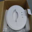 Dehumidifier, Dehumidifier for Home, 68 OZ Water Tank, Small Dehumidifiers for Bedroom (1000sq.ft) with 7 LED Lights, Ultra Quiet & Auto Shut off, Bathroom, Basement, Closet, Garage, RV. (White)