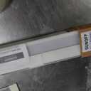 SUNOFF Cordless No Drill Blackout Cellular Shades, 34" W x 64" H, White