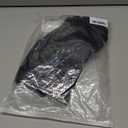 Women Satin Wide Leg Dress Pants Silk Casual Dressy Long Flowy Pants Elastic High Waisted Trousers (Medium, Black)