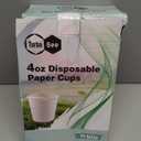 Turbo Bee 300Pack 4oz Disposable Paper Cups,Hot/Cold Beverage Drinking CupSmall Paper Cups for Bathroom and Mouthwash