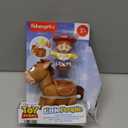 Fisher-Price Little People Toddler Toys Disney Pixar Toy Story Bobbin Bullseye Horse & Jessie Figures for Pretend Play Kids Ages 18+ Months