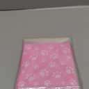 Pasimy 200 Pcs Paw Plastic Bags Pet Cellophane Bags Self-adhesive Clear Treat Pouches for Pet Dog Theme Party Supplies Decor(Pink)