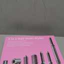 7MAGIC 5 in 1 Multi Hair Styler Dryer Brush, 110,000 RPM High-Speed, Negative Ionic, Fast Drying for Professional Blow Dry, Curling, Volumizing, Straightening and Styling, Gold