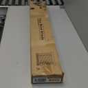 Allesin Faux Wood Blinds 2 inch Slat Cordless Design Room Darkening Blinds for Indoor Windows Easy to Install & Durable Horizontal Windows Blinds Inside/Outside Mount,34.5" W x 60" L, Pearl White