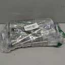 DenicMic Solar Lights Outdoor 10 Pack Waterproof 3000K Warm White LED Stainless Steel Stake Outside Lights for Yard Pathway Garden Driveway Walkway Landscape Path Lighting