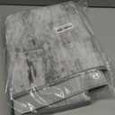 Toneed 2x6 Runner Rug Modern Abstract Hallway Rug Washable Non Slip Rubber Rugs for Kitchen Stairs Entryway Bedroom Living Room Printed Low Pile Foldable Accent Rugs Grey