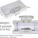 Evening Handbags Sparkly Party Bags Wedding Guest Clutch Purses for Women Formal