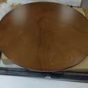 Baxton Studio Kenji Modern and Contemporary Walnut Brown Finished 35-Inch-Wide Round Wood Dining Table