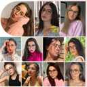 Cyxus Blue Light Glasses for Woman, Stylish Cat Eye Blue Light Blocking Computer Glasses for Working, Laptop and Screen Use