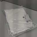 Mens Colonial Knee Breeches 18th Century Pants Fall Front Style Medium Denim Material, White 