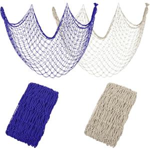 2 Pack Fish Net Decorations for Party