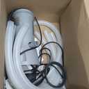 Above Ground Pool Filter Pump, Powerful Pool Filters System Above Ground Quickly and Cleanliness of Your Pool Water, Pool Pumps for Above Ground Pools (Gray 1000GHP)