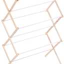 Honey-Can-Do Wooden Laundry Drying Rack