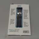 WITHit Designer Replacement Band for Fitbit Versa/Versa 2  Secure, Adjustable, Fitbit Watch Band Replacement with Magnetic Closure, Fits Most Wrists (Black/Gray Sport Silicone)