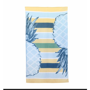 HD Designs Pineapples Beach Tovel 28x60in
