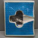 Bed Sore Cushion for Butt, Breathe Freely Fiber Bedsore Pressure Relief Pillow, T Shaped Opening Triangular Slope Design, Anti Decubitus Cushion for Elderly, Bedridden, Disabled (Blue)