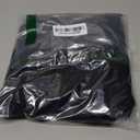 OYOANGLE Women's Sexy Mesh Hollow-Out Breathable High Waist Leggings Yoga Pants Tummy Control Stretch Yoga Leggings (Large, Black)