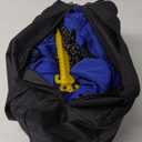 UMARDOO Family Beach Tent Canopy Sun Shade Portable 1010FT, Large Wind Resistance Beach Sun Shelter Easy Setup with Packable Carry Bag for Outdoor Travel UPF 50+ (Blue) (10X10 FT. 4Poles)