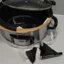 Crock-Pot 6 Quart Cook & Carry Programmable Slow Cooker with Digital Timer Stainless Steel (CPSCVC60LL-S) pack of 1