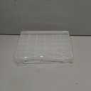 Feadily 1PCS 36 Grids Large Plastic Organizer Box with Dividers, Compartment Organizer Box for Nail Accessories/Screw/Sewing Arts and Oil Paint, Bead Storage Containers 14.9" x 9.2" x 1.9" (Clear)