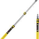 Bates- Extension Pole, 3 Ft Pole, Telescoping Pole, Paint Pole, Extendable Pole, Paint Roller Extension Pole, Painters Pole, Extension Handle, Telescoping Handle, Telescoping Paint Roller Pole (Black and Yellow)