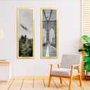 LaVie Home 12x36 Picture Frame Gold, Panoramic Picture Frame for Wall Decoration, Classic Gold Minimalist Style Suitable for Decorating Houses, Offices, Hotels1 Pack