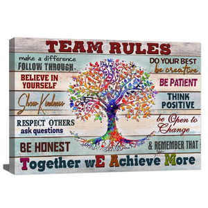 Framed Motivational Soccer Canvas Wall Art Inspirational Quote Wall Decor Picture Vintage Football Poster Painting Print for Living Room Bedroom Office Gym Home Decoration