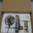 Keyless Entry Keypad Deadbolt  Digital & Mechanical Door Lock, No Low Power Risk (Silver)