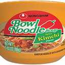 Nongshim Ramen Noodles, Gourmet Instant Ramen bowl, Premium Microwavable Noodle Soup, Kimchi, 3.03 Ounce (Pack of 12) Best Before 05/19/2026 