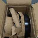 HaWare Pasta Bowls Set of 4, 33oz Large Salad Bowls for Home Kitchen, Ceramic Serving Plates for Soup, Cereal, Scratch-resistant Wide Shallow Dinner Bowl, Microwave & Dishwasher Safe, Frosting Black