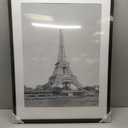 upsimples 22x30 Picture Frame, Display Pictures 18x24 with Mat or 22 x 30 Without, Wall Hanging Poster Frames, Black, 1 Pack