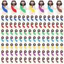 Owurha 100 Pcs Baby Jesus Figures Mini Jesus Figurines in Bulk Original Design Tiny Miniature Jesus Figures for Hide and Seek, Religious Party Favors, Sunday School, Baptism Gift, Easter Egg Stuffers