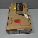 Rfiver Mobile TV Stand for 23-60 Inch LCD LED Flat/Curved Panel Screen TVs up to 88 lbs, Rolling TV Stand with Adjustable Shelf & Tilt, Portable Floor Stand on Wheels for Bedroom, Living Room, Office (Black)