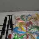 Colorful Metal Wind Spinners for Outdoor - 13 Inch Smooth Spinning Garden Wind Sculptures, Wind-Catcher with Upgraded Stable Stakes for Yard & Patio Decoration