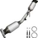 JT Exhaust Catalytic Converter Compatible with Nissan Versa 2007-2012 1.8L / 2009-2010 Nissan Versa 1.6L (Standard EPA Grade)