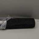 Ottomanson 2'7" x 8' Hallway Runner with Scraper Pile - Extra Durable Non-Slip Rug Mat for Indoor & Outdoor Use - Ideal for Kitchen, Entryway & Garage - High-Traffic Carpet, Black