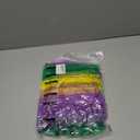 Mardi Mardi Gras Costume Accessory Set Faux Feather Headband Necklaces Earrings Bracelets Bowknot Skirt for Women Mardi Gras Theme Parties Green